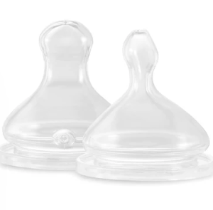Lot de 2 tétines physiologiques L (rapide) - Elhée
