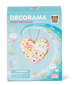 Collier Decorama, Heart Necklace - Tiger Tribe
