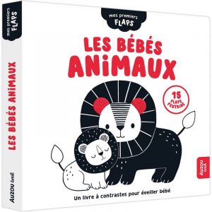 Mes premiers flaps, Les bébés animaux - Auzou