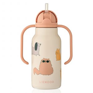 Gourde Kimmie 250ml, Cats & dogs - Liewood