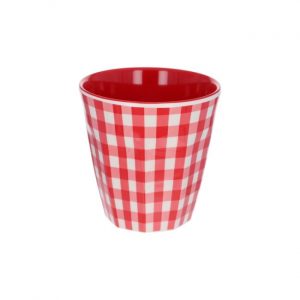 Verre en mélamine, rouge - Pause goûter