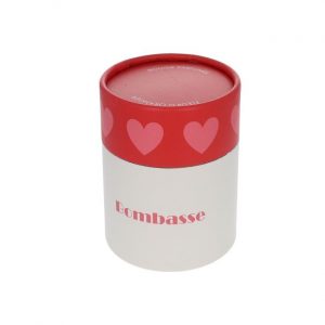 Bougie coeur, Bombasse - Atelier Jasmin