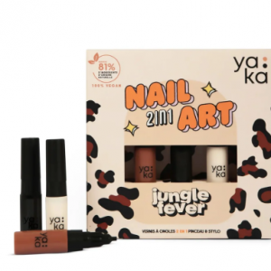Kit vernis 2 en 1, Léopard - Ya Ka
