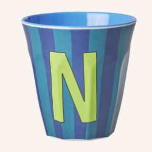 Verre Alphabet N - Rice