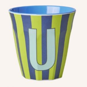 Verre Alphabet U - Rice