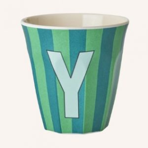 Verre Alphabet Y - Rice