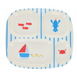 Assiette en mélamine