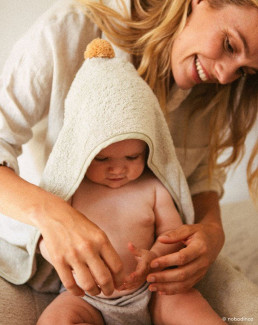 Cape de bain bébé So Cute - Nobodinoz