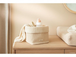 Panier en coton lavé Wabi Sabi - Nobodinoz